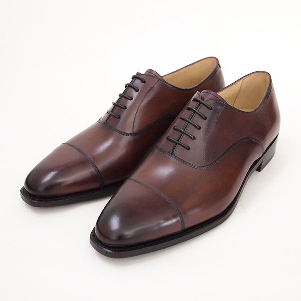 FUGASHIN公式通販：ストレートチップ（内羽根）濃茶／紳士靴